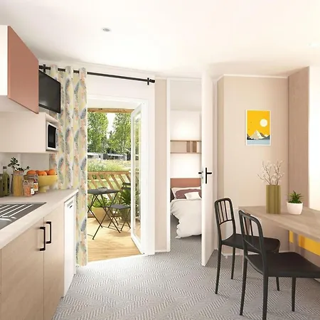 Mobil-home Accueillant - 4 Pers. Accepte - Api-1-52-2842 Campingplatz *